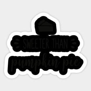 Eat Drink Be Thankful Sticker